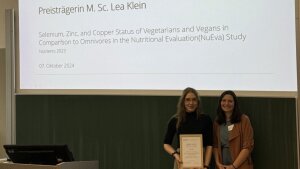 Preisverleihung Vitaminpreis 2024 an Lea Klein